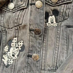 Gap denim gray/black denim jacket